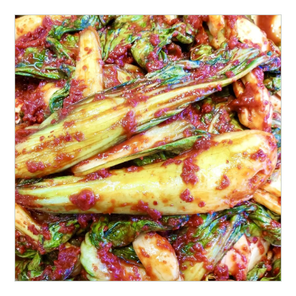 チンゲン菜キムチ 500g (商品画像) チンゲン菜キムチ 500g