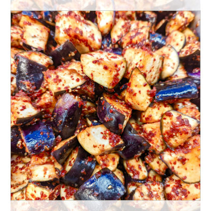 茄子キムチ 1kg (商品画像) 茄子キムチ 1kg